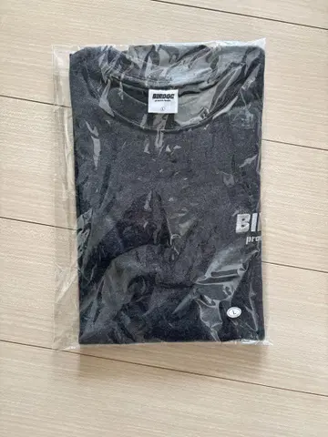 BIRDDOG 다크 그레이 티셔츠 L 사이즈