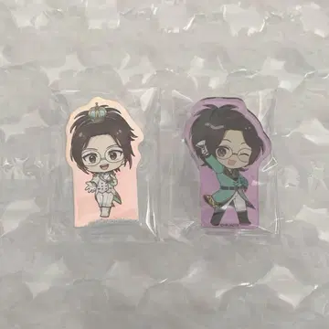 진격의 거인 한지 에스크릴 아크릴 블록 2세트