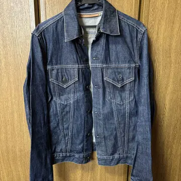 다크 데님 데님 자켓
