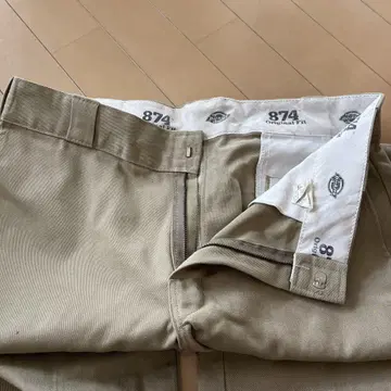 Dickies 874 오리지널 핏 치노 팬츠 32X30 베이지