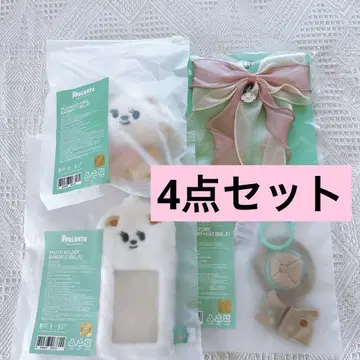 범규 TXT 밤굿 키링 포토카드 케이스 코스튬