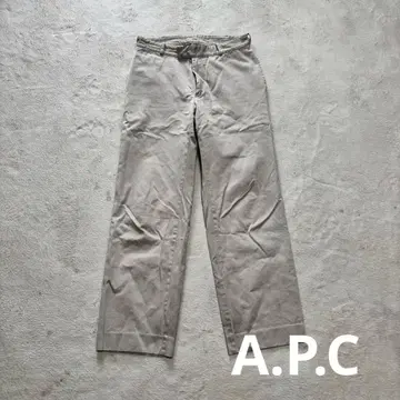 A.P.C 프랑스제 워크 치노 팬츠