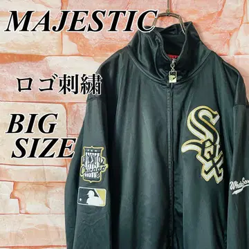 [ 초레어 ] 마제스틱 트랙 자켓 MLB 화이트삭스 XL