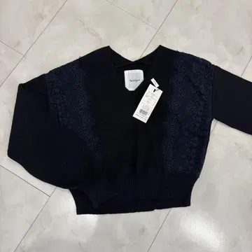 다크 네이비 니트