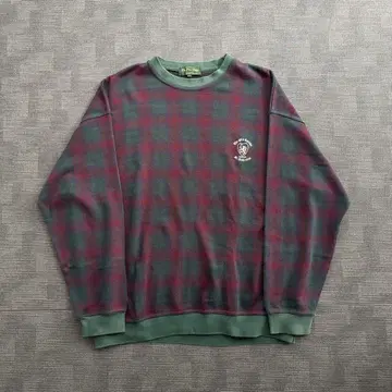 [ 영국제 ] 80~90년대 세인트 앤드류스 체크 맨투맨