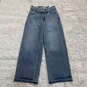 새상품 Ungrid Levi's 별주 XL STRAIGHT 데미지 데님