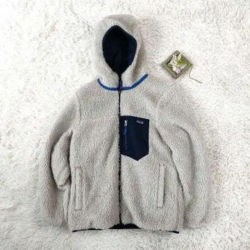 인기 파타고니아 키즈 리버서블 레이디 프레디 후디 여아 XL