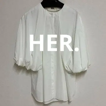 HER. 코튼 블라우스
