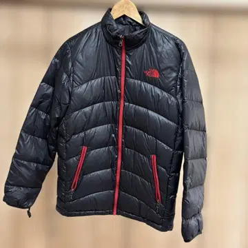 THE NORTH FACE 다운 자켓 L 블랙/빨간색