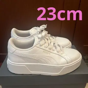 푸마 PUMA 통굽 스니커즈 화이트