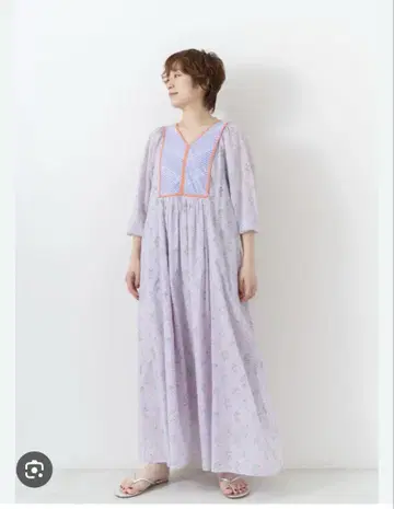 ne quittez pas LOTUS COMBI PRINT DRESS