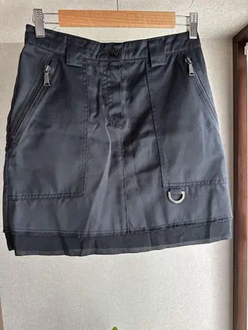 RICHMOND DENIM 블랙 미니 스커트