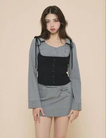 Maya blouse knit set up