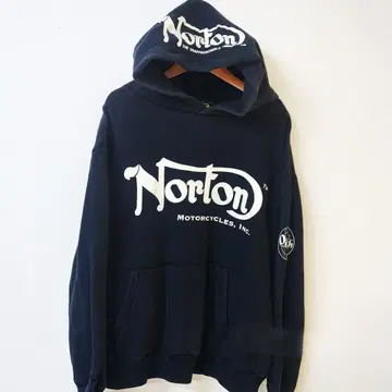 Norton Motorcycles 노튼 후드 로고 후드티 바이커