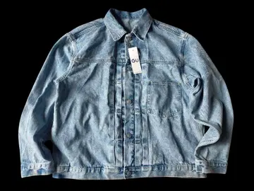 미사용 GU 1st 대전 모델 XL 데님 자켓 506xx