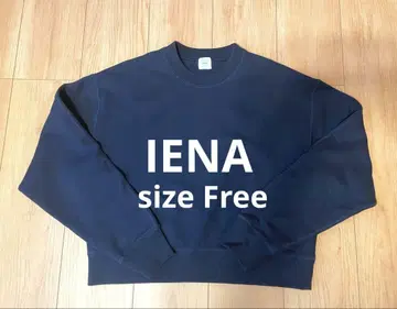 [새상품급] IENA 코튼 쭈리 크롭 풀오버
