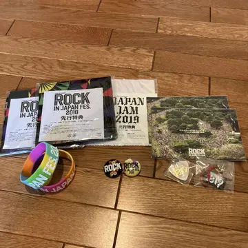 ROCK IN JAPAN FES 2018 2019 굿즈 세트