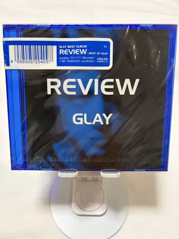 GLAY REVIEW 베스트 앨범 CD 미개봉