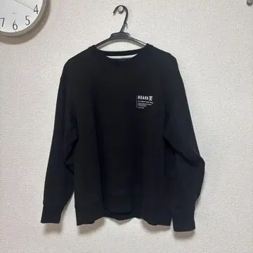 ROARK EXPEDITION UNION 블랙 맨투맨