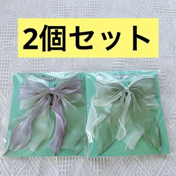 헤어 타이 리본 2개 세트 후무냐린 연준 휴닝카이 수빈