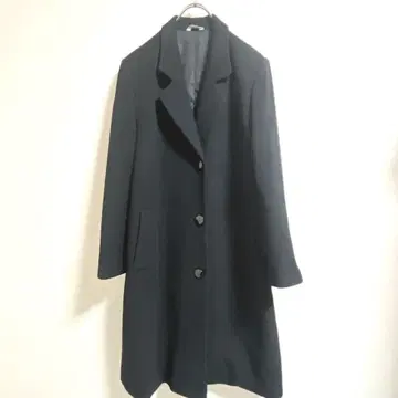 NOBILE 노빌레 캐시미어 100% 롱 코트 블랙 M 사이즈