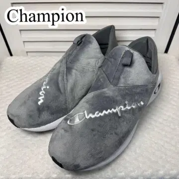 미사용 새상품 Champion 챔피온 슬립온 스니커즈 그레이