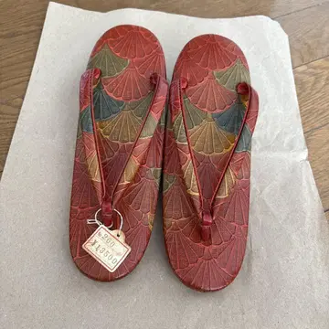 앤티크 조리 가죽 미사용 가을 레트로