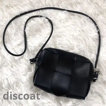 Discoat 숄더백 메쉬 짜임 미니 숄더백