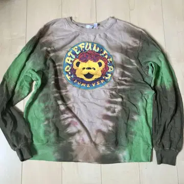 Grateful Dead 타이다이 맨투맨 L사이즈