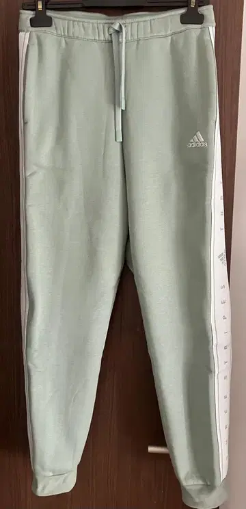 adidas 여성용 저지 팬츠 스모키 그린 L 사이즈