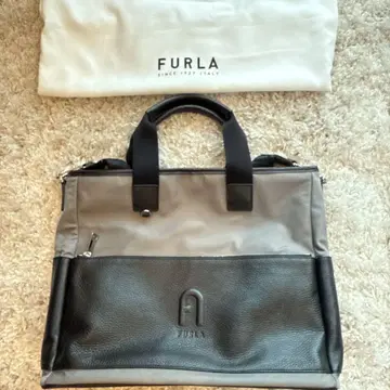 FURLA 토트백 그레이 블랙
