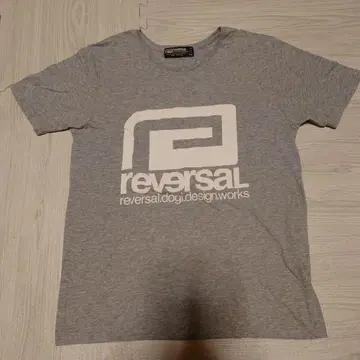 reversal T셔츠 M 그레이