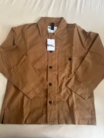 새상품 MHL. 브라운 셔츠 자켓
