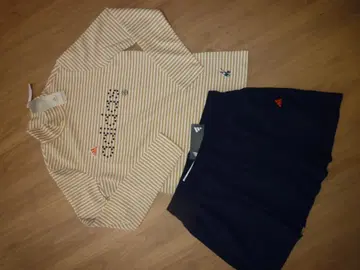 [새상품 L] adidas 아디다스 골프 긴팔 셔츠 & 스커트 셋업