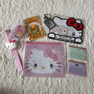 헬로키티 캐릭터 굿즈 세트