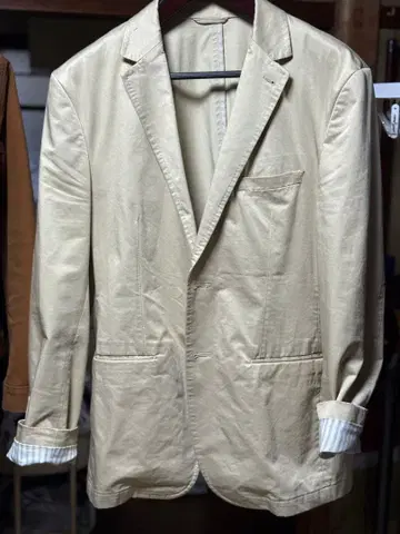 HUGO BOSS 베이지 테일러드 자켓