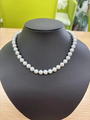 펄 목걸이 SV925 약 43cm [ A ]