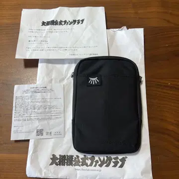 스모 공식 팬클럽 스마트폰 숄더백 블랙