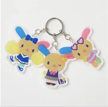 우사하나 아크릴 키링 3개 세트