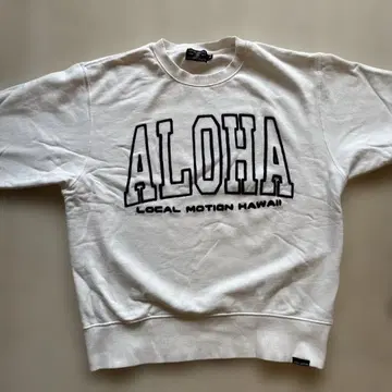 LOCAL MOTION ALOHA 맨투맨 M 사이즈
