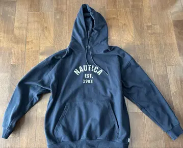 NAUTICA 후드 부착 후드티 남성용 XL