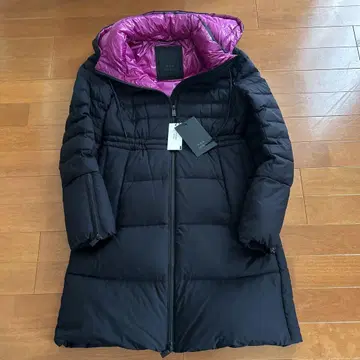 TATRAS 블랙 핑크 다운 코트 S