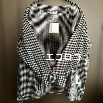 에코로코 더블 거즈 깅엄 L
