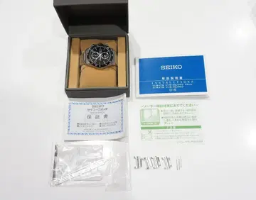 SEIKO 손목시계 솔라 스피릿 블랙 다이얼 V172-0AP0