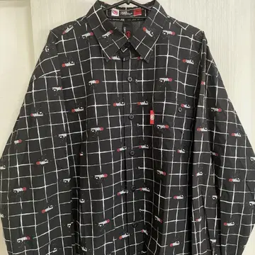Ecko Function 체크 무늬 긴팔 셔츠 XL