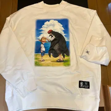 원피스 맨투맨 화이트 TAKEO KIKUCHI 콜라보