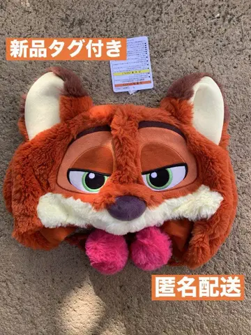 택 포함 새상품 닉 팬캡 주토피아 디즈니 리조트