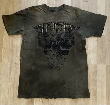 Affliction 다크 그린 티셔츠