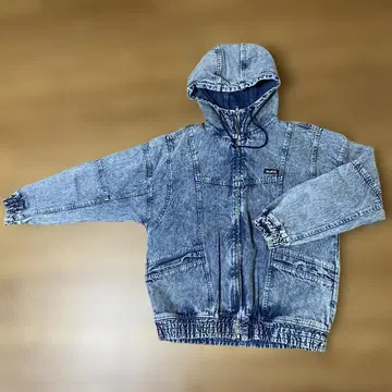 X-girl 데님 빅 블루종 M 사이즈