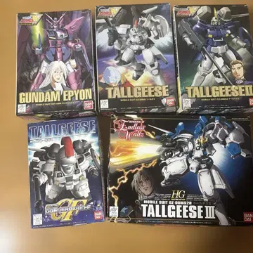HG 토르기스 시리즈 3점, 건담 에피온과 G 제네 토르기스